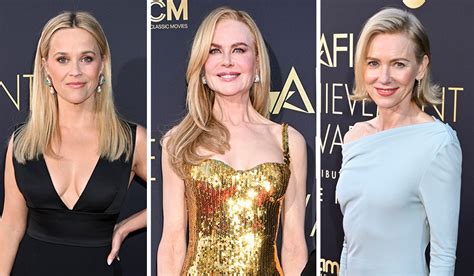 Nicole Kidman Holds Court in Gold Balenciaga Gown, Naomi .